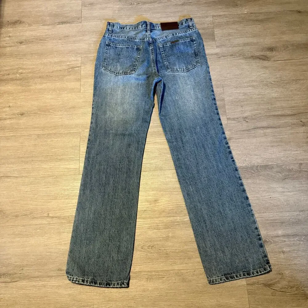 Vintage Calvin Klein Jeans Men’s Size 32 Straight Leg Blue Denim Pants Y2K 90s